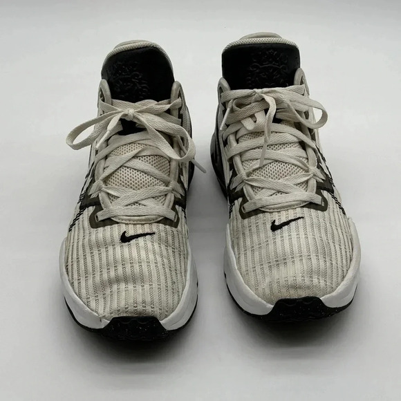 Nike LeBron Witness VI 6 TB Basketball Shoes Men's 8.5 White Black DO9843-100 - Picture 2 of 10